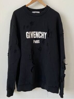 Givenchy 2023 Distressed Sweater